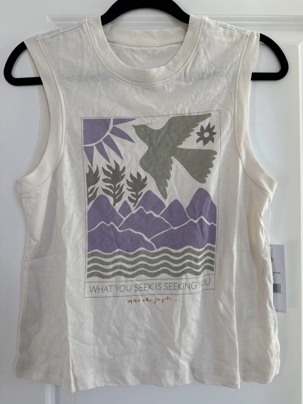 Spiritual Gangster Seeking Irina Muscle Tank Top Size XS New With Tag - Picture 2 of 5